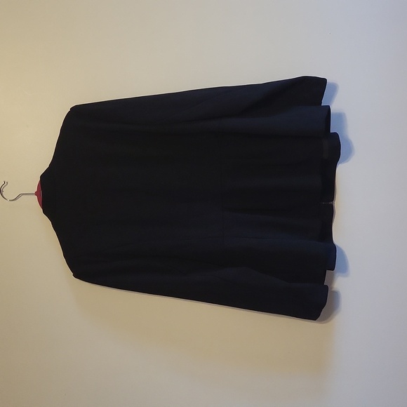 NWT Lane Bryant size 22 black zip up dress jacket - Picture 8 of 15